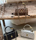 Quilted Chain Crossbody Bag